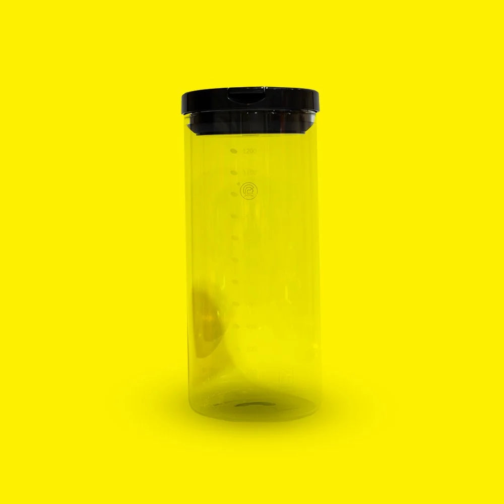 Hero airtight glass coffee canister, 1200ml