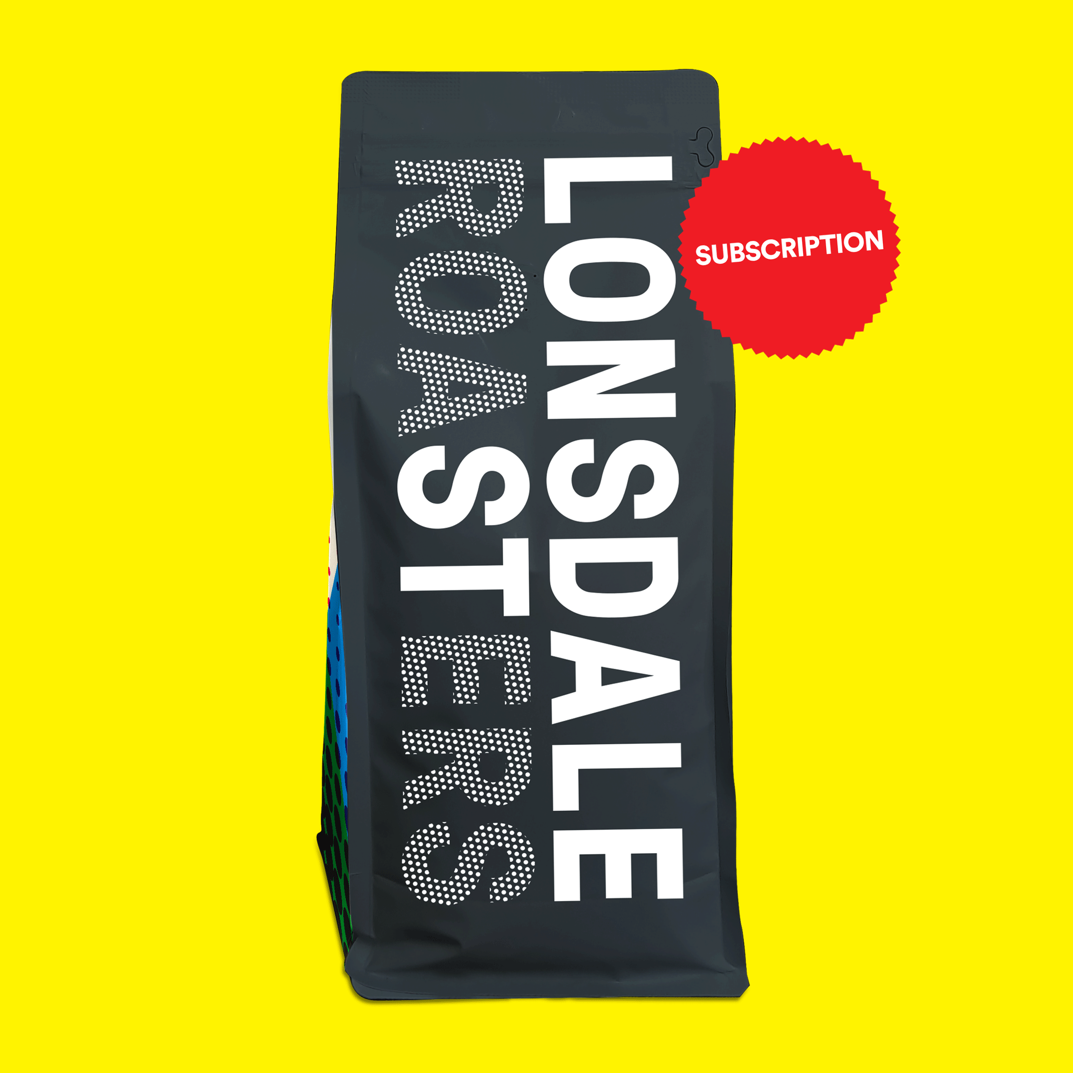 Lonsdale Street Roasters coffee subscription bag