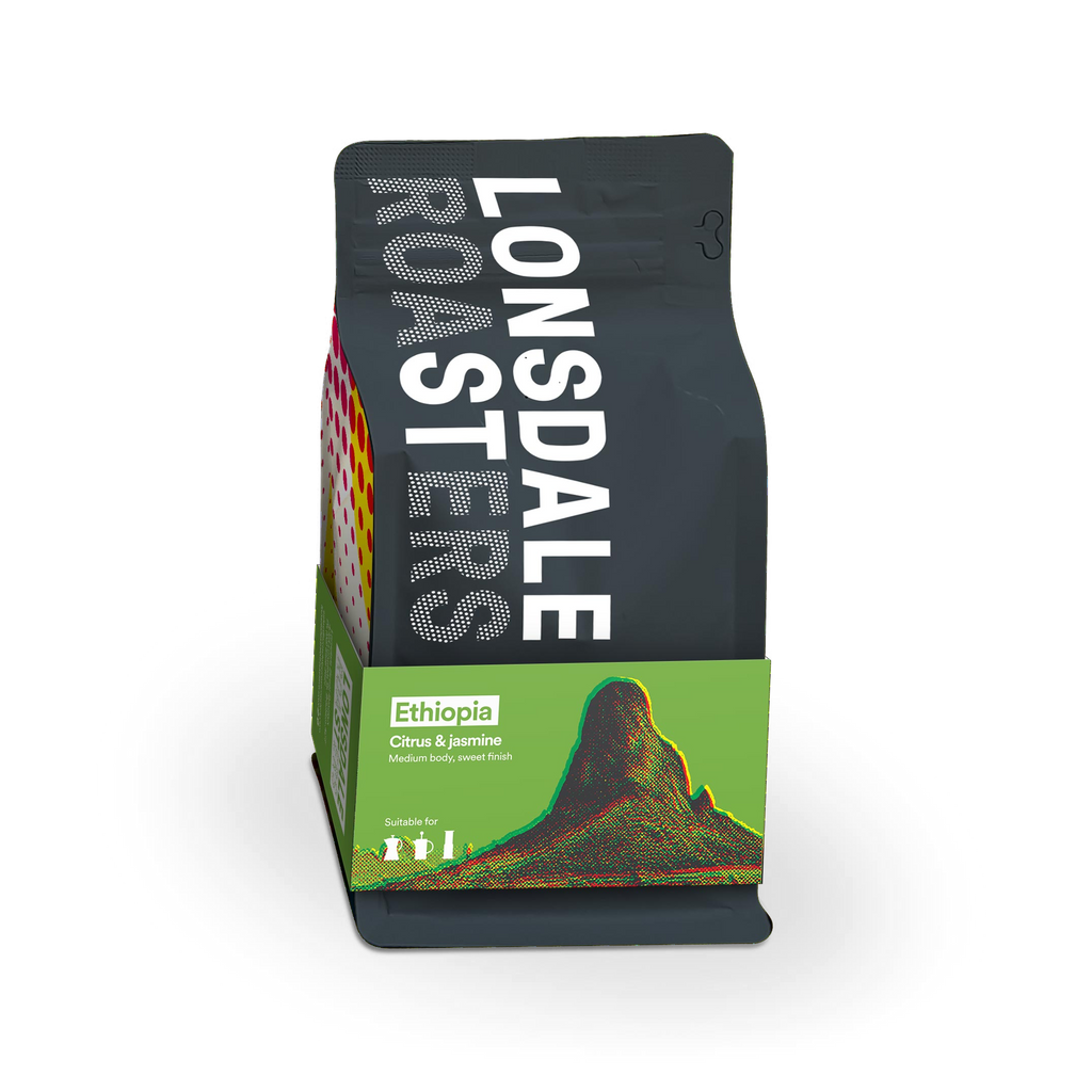 Ethiopian single origin coffee beans bag — Lonsdale Street Roasters Canberra