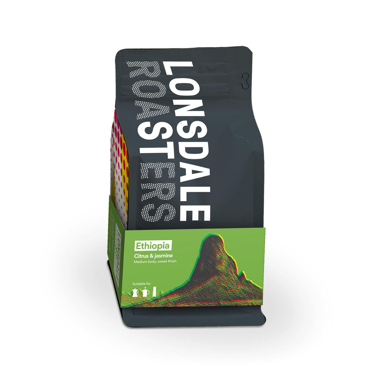 Ethiopian single origin coffee beans bag — Lonsdale Street Roasters Canberra