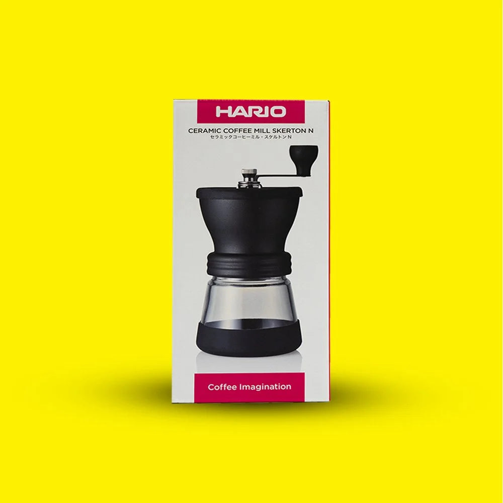 Hario Skerton N ceramic coffee mill retail box